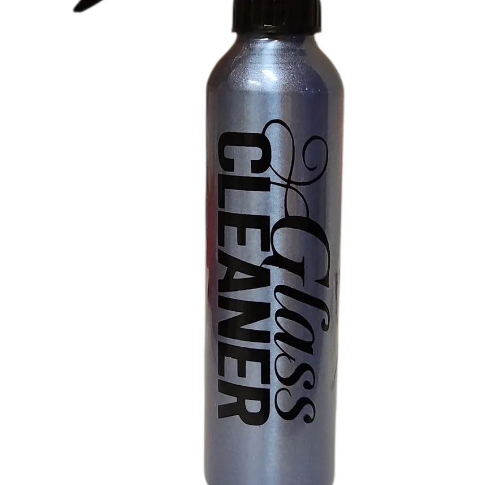Aluminum Metallic Blue‎ Customizable Personalized Spray Bottle Cleaning 10oz